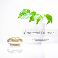 Thumbnail for Brass Charcoal Incense Burner (Golden)