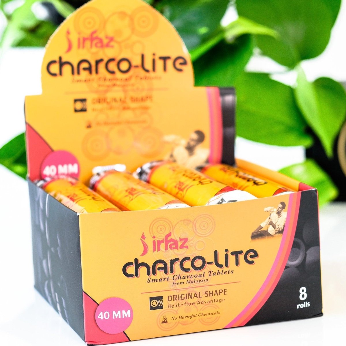 Charcoal Irfaz | Charco - Lite (40mm Single Roll or Box)