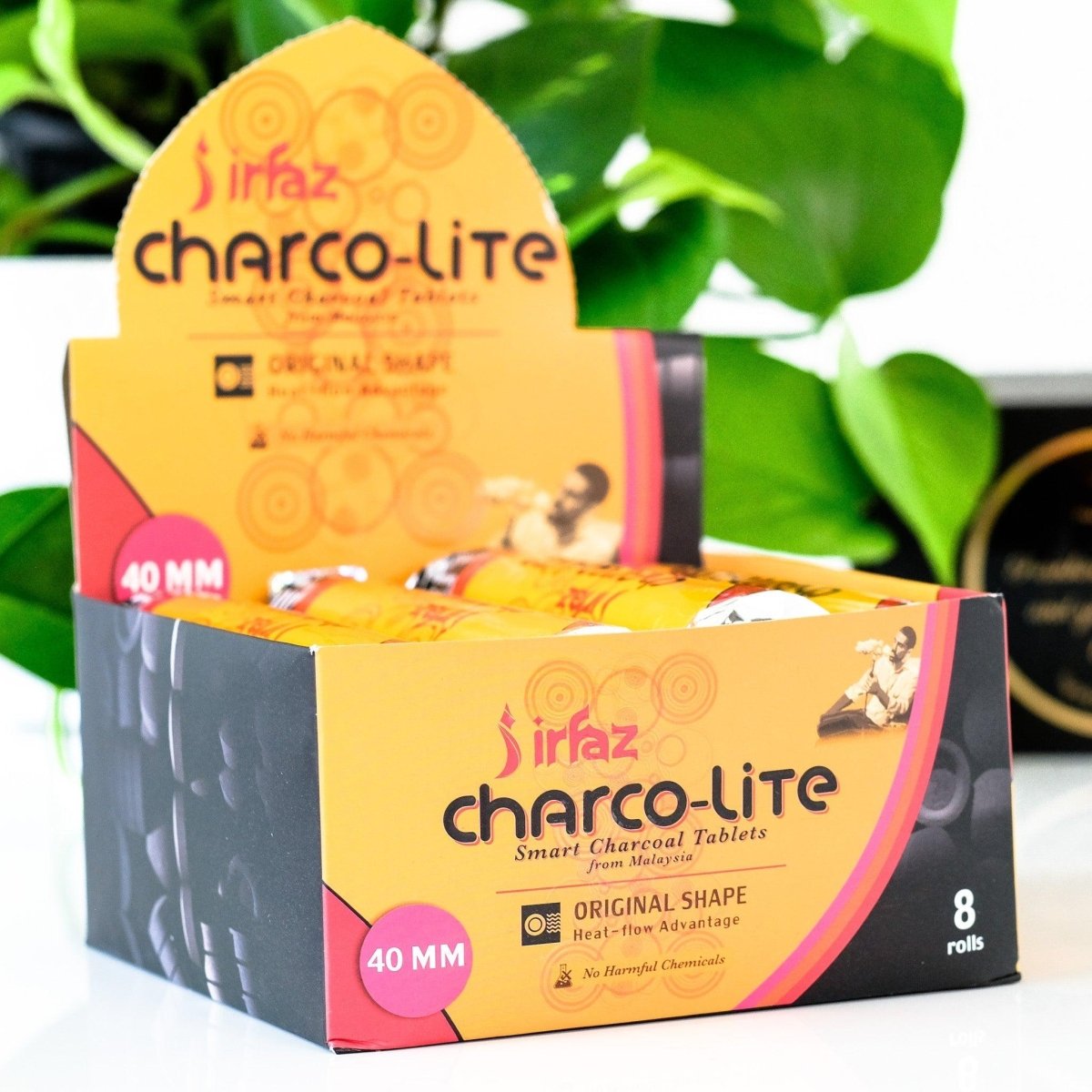 Charcoal Irfaz | Charco - Lite (40mm Single Roll or Box)