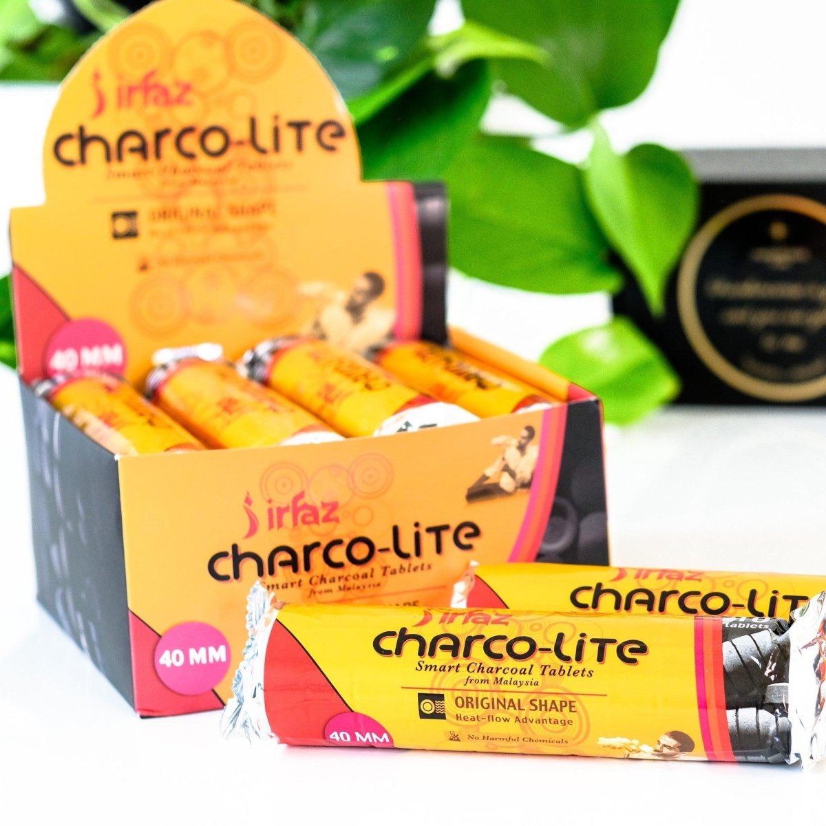 Charcoal Irfaz | Charco - Lite (40mm Single Roll or Box)