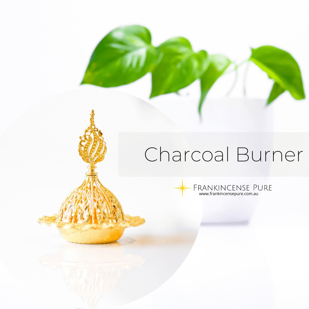 Stainless Steel Incense Burner (Mini Golden Dome)